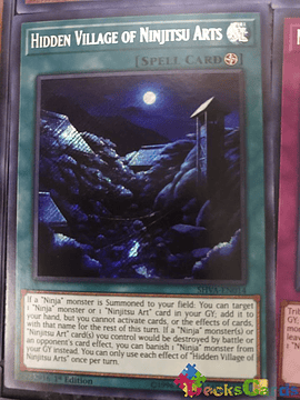 Hidden Village of Ninjitsu Arts - SHVA-EN014 - Secret Rare 1st Edition