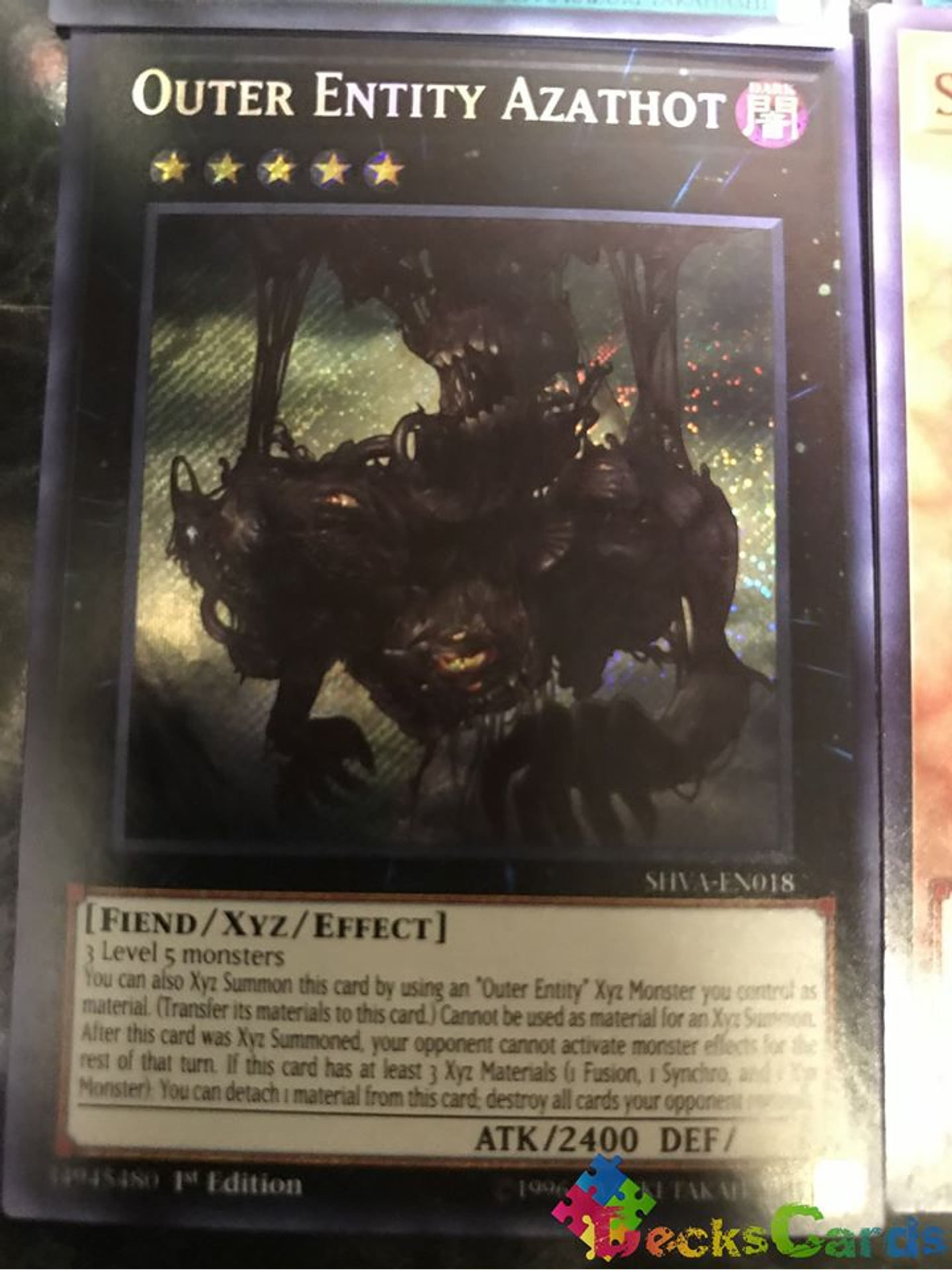 Outer Entity Azathot - SHVA-EN018 - Secret Rare 1st Edition 1