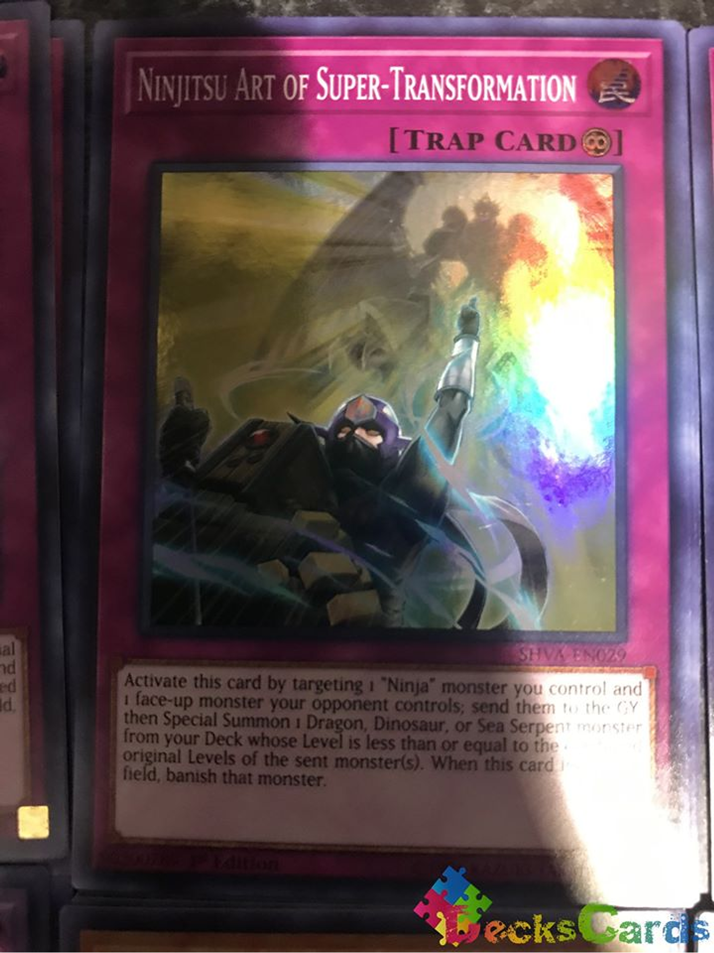 Ninjitsu Art of Super-Transformation - SHVA-EN029 - Super Rare 1st Edition 1