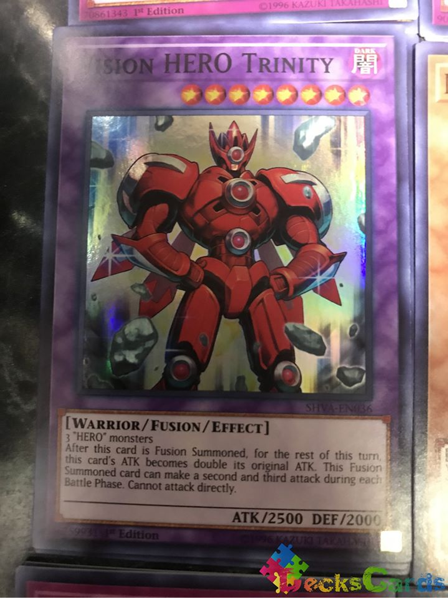 Vision HERO Trinity - SHVA-EN036 - Super Rare 1st Edition 1
