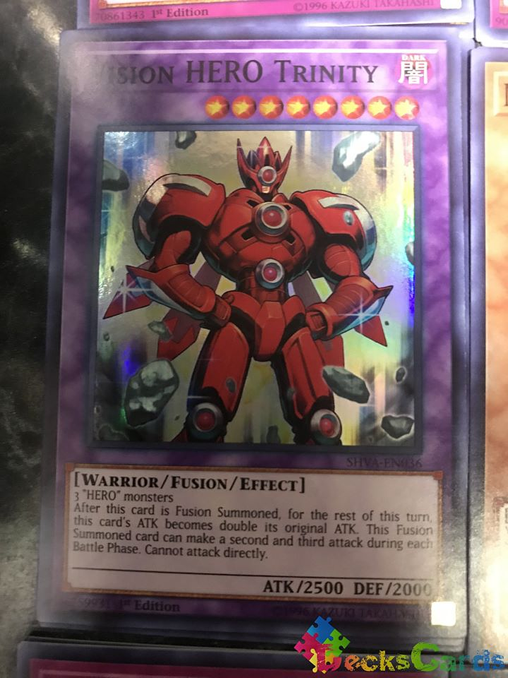 Vision HERO Trinity - SHVA-EN036 - Super Rare 1st Edition 1