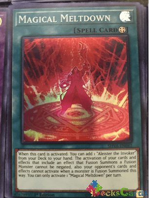 Magical Meltdown - SHVA-EN042 - Super Rare 1st Edition
