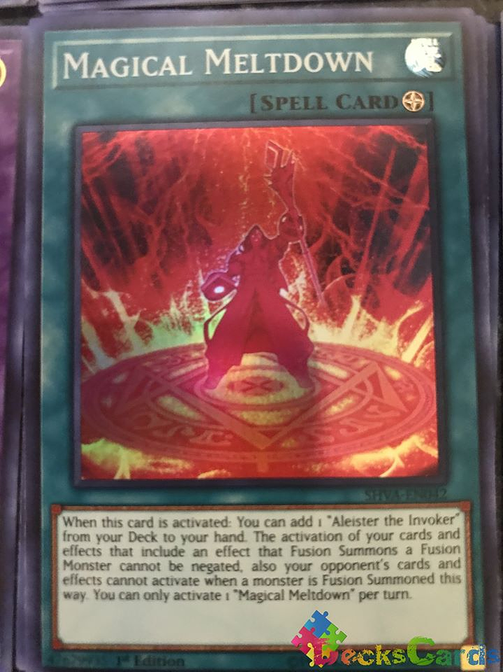 Magical Meltdown - SHVA-EN042 - Super Rare 1st Edition 1