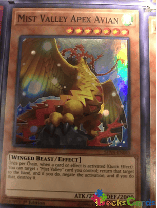 Mist Valley Apex Avian - SHVA-EN045 - Super Rare 1st Edition