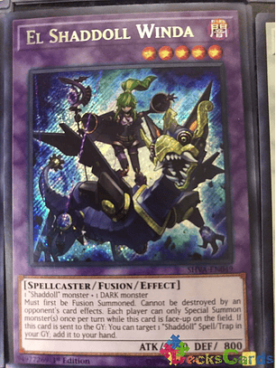 El Shaddoll Winda - SHVA-EN049 - Secret Rare 1st Edition