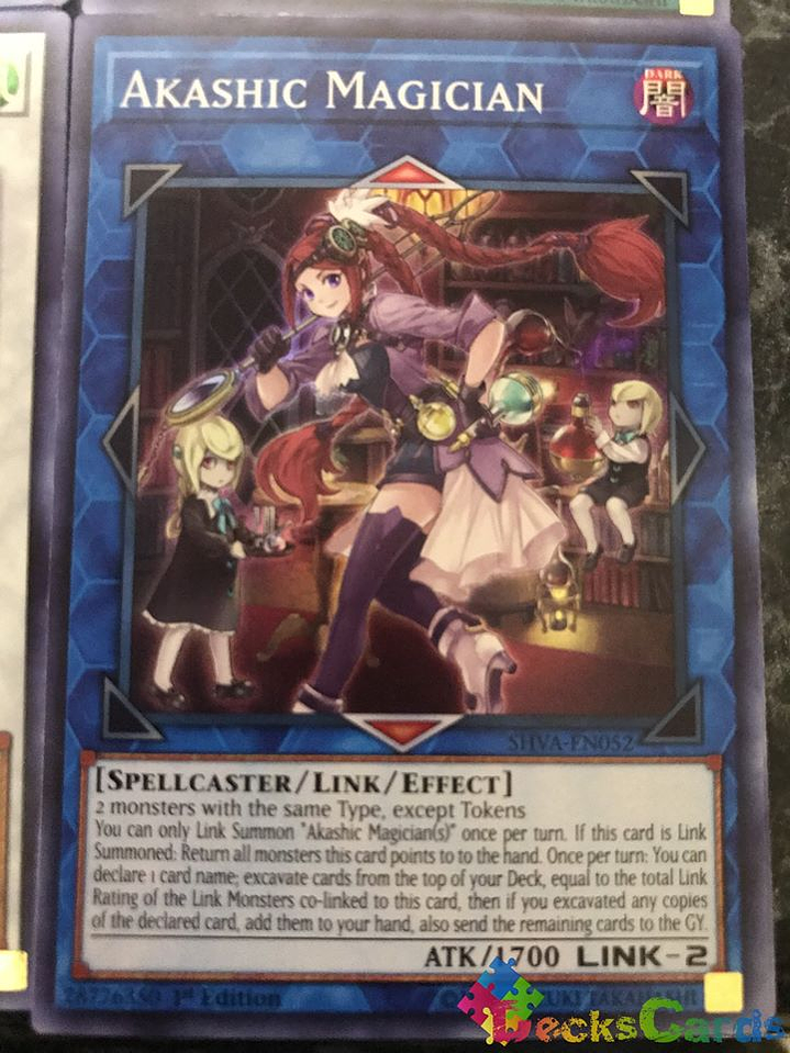 Akashic Magician - SHVA-EN052 - Super Rare 1st Edition 1