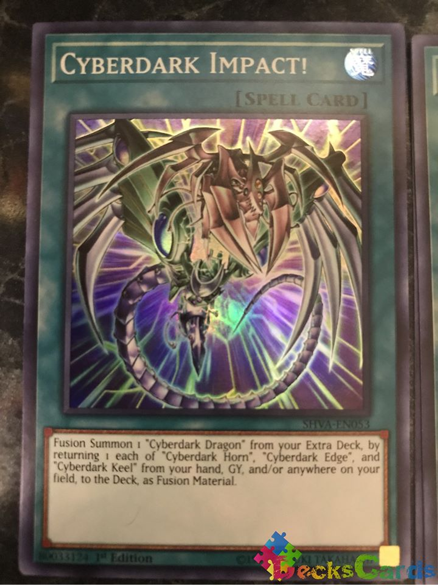 Cyberdark Impact! - SHVA-EN053 - Super Rare 1st Edition 1