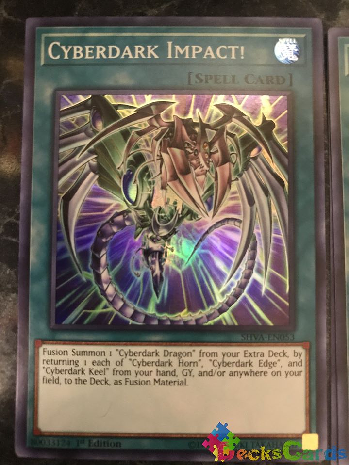 Cyberdark Impact! - SHVA-EN053 - Super Rare 1st Edition 1