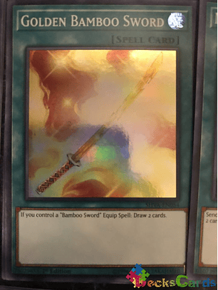 Golden Bamboo Sword - SHVA-EN054 - Super Rare 1st Edition