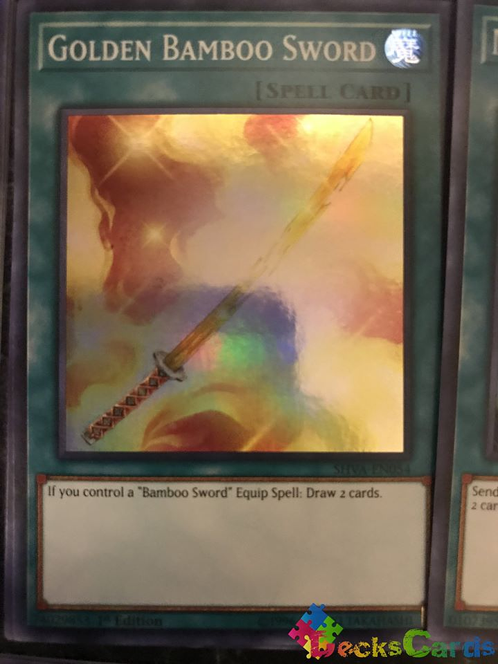 Golden Bamboo Sword - SHVA-EN054 - Super Rare 1st Edition 1