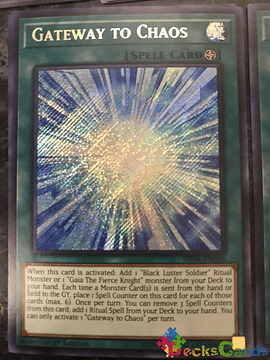 Gateway to Chaos - SHVA-EN058 - Secret Rare 1st Edition