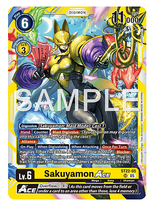 ST22-05 SR Sakuyamon ACE