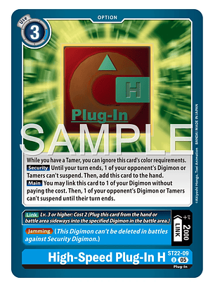 ST22-09 U High-Speed Plug-In H