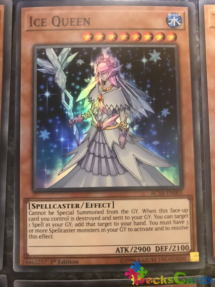 Ice Queen - AC18-EN005 - Super Rare 1st Edition 1