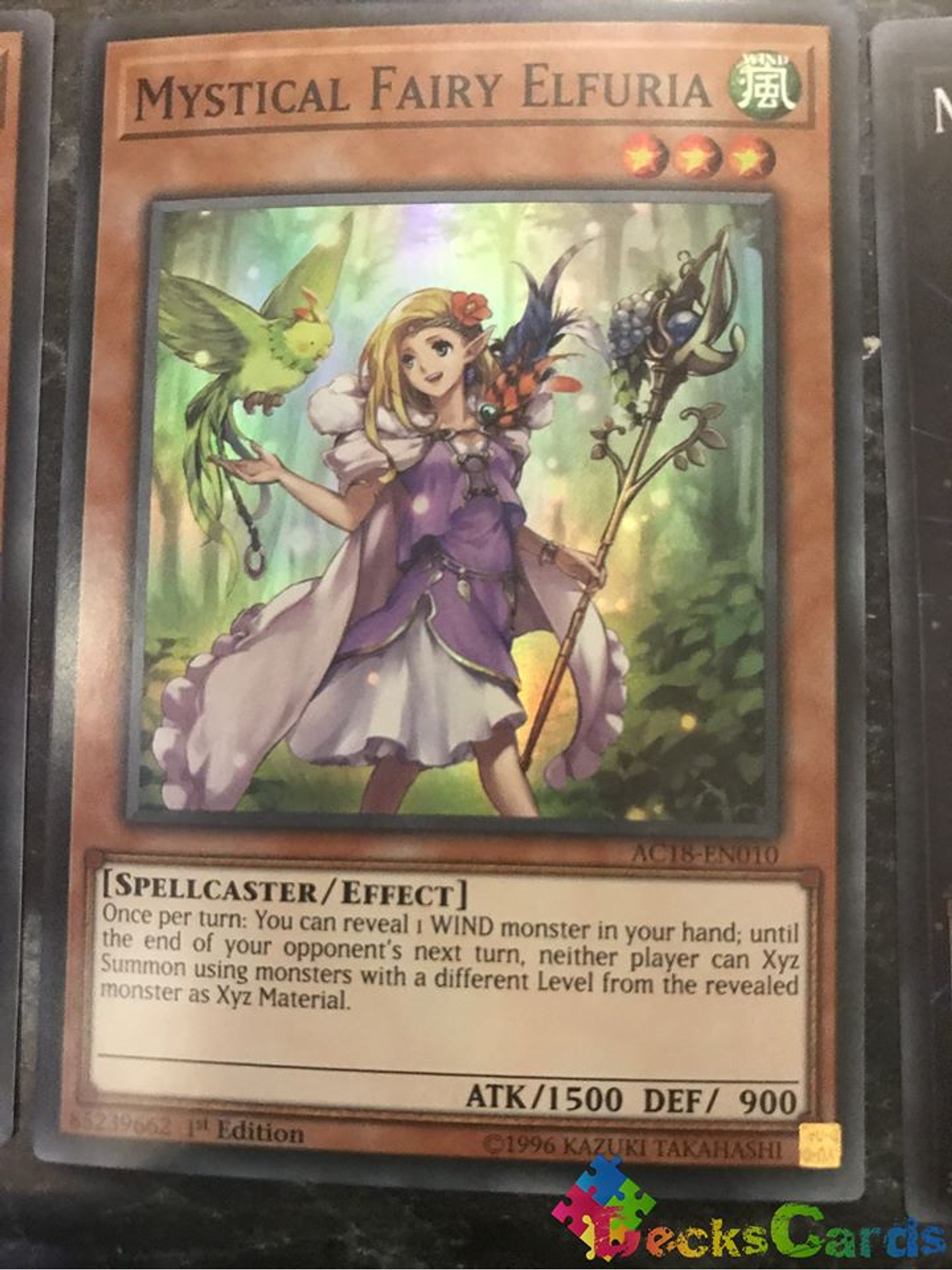 Mystical Fairy Elfuria - AC18-EN010 - Super Rare 1st Edition 1