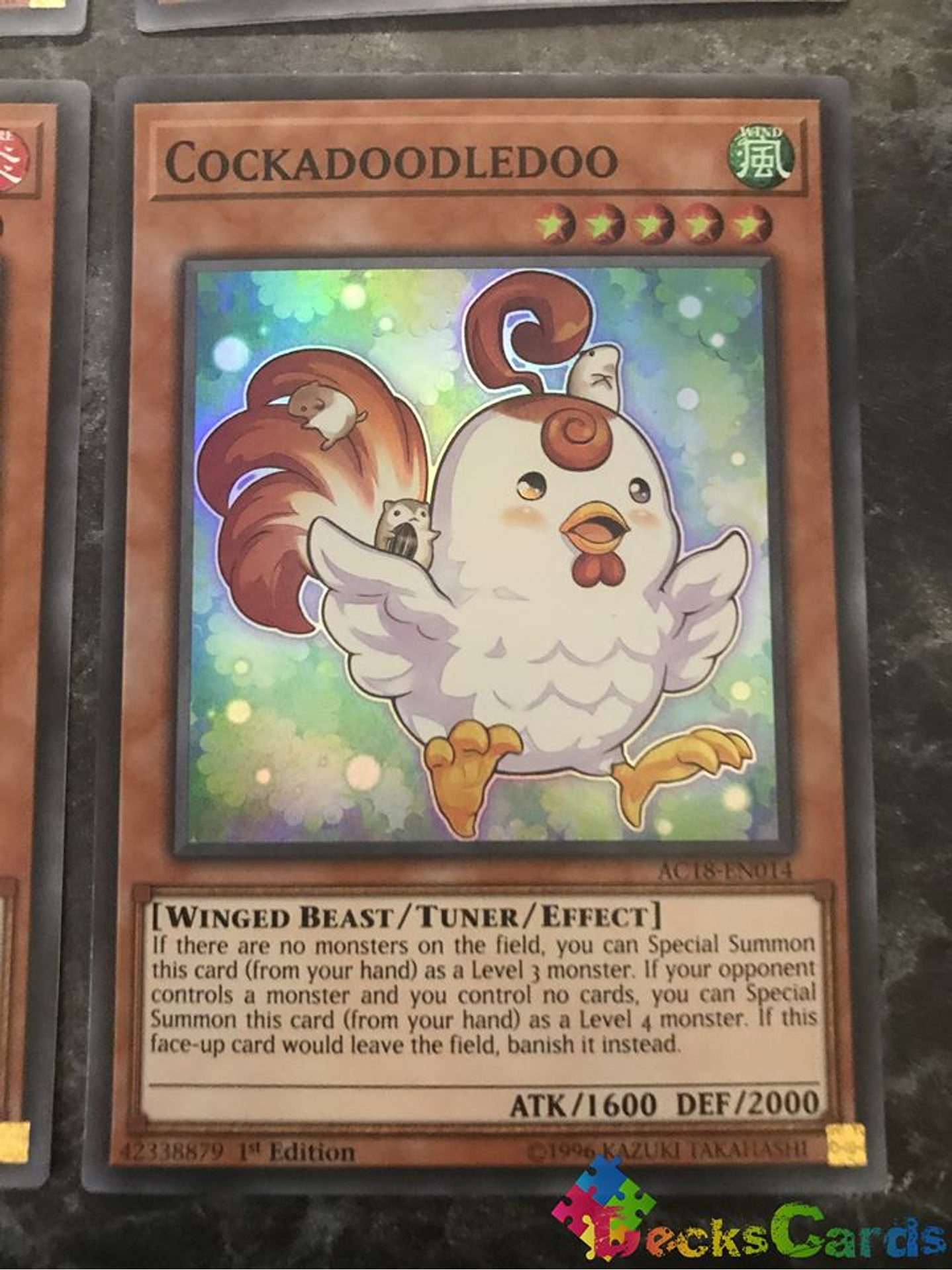 Cockadoodledoo - AC18-EN014 - Super Rare 1st Edition 1