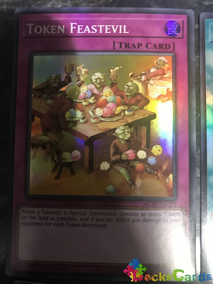 Token Feastevil - AC18-EN015 - Super Rare 1st Edition 1