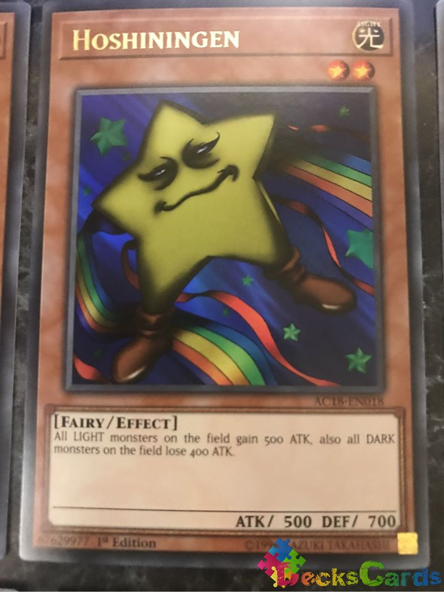 Hoshiningen - AC18-EN018 - Ultra Rare 1st Edition 1