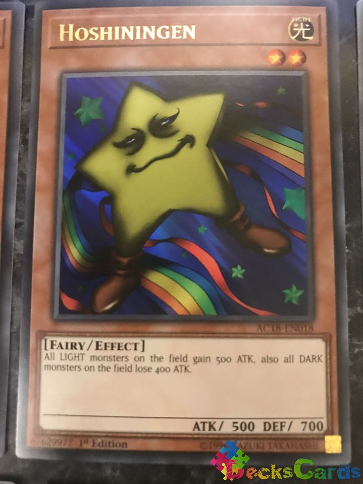 Hoshiningen - AC18-EN018 - Ultra Rare 1st Edition 1