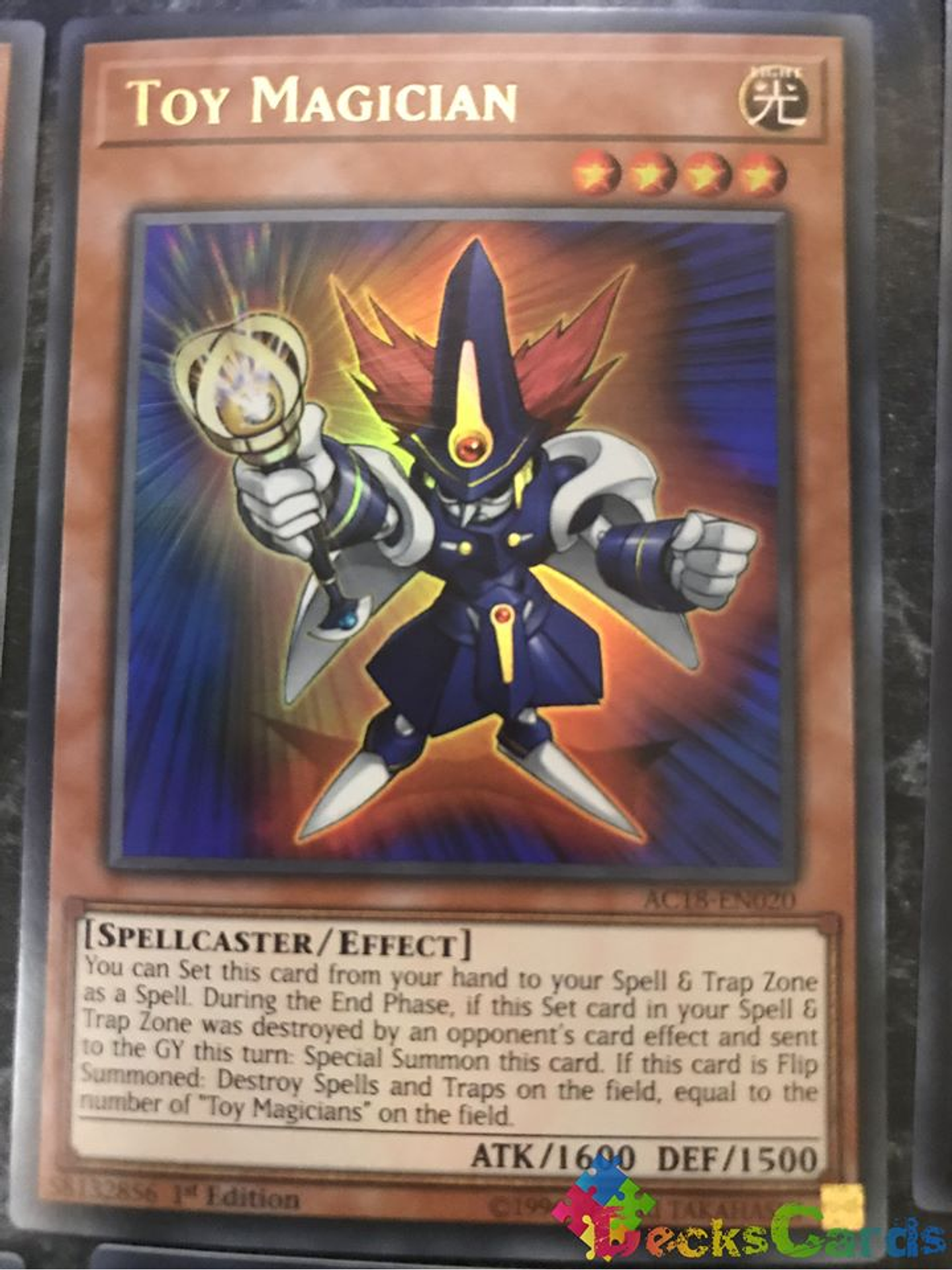 Toy Magician - AC18-EN020 - Ultra Rare 1st Edition 1