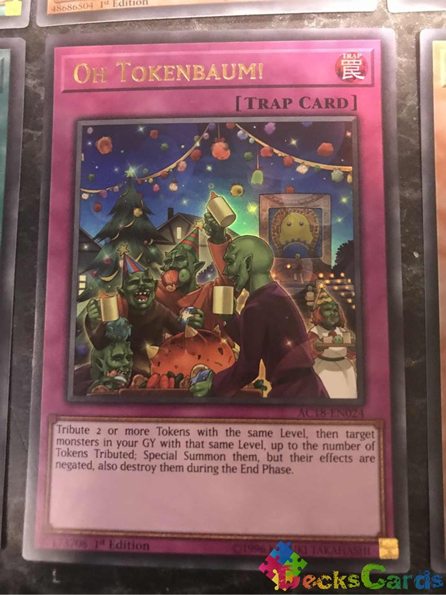 Oh Tokenbaum! - AC18-EN024 - Ultra Rare 1st Edition 1