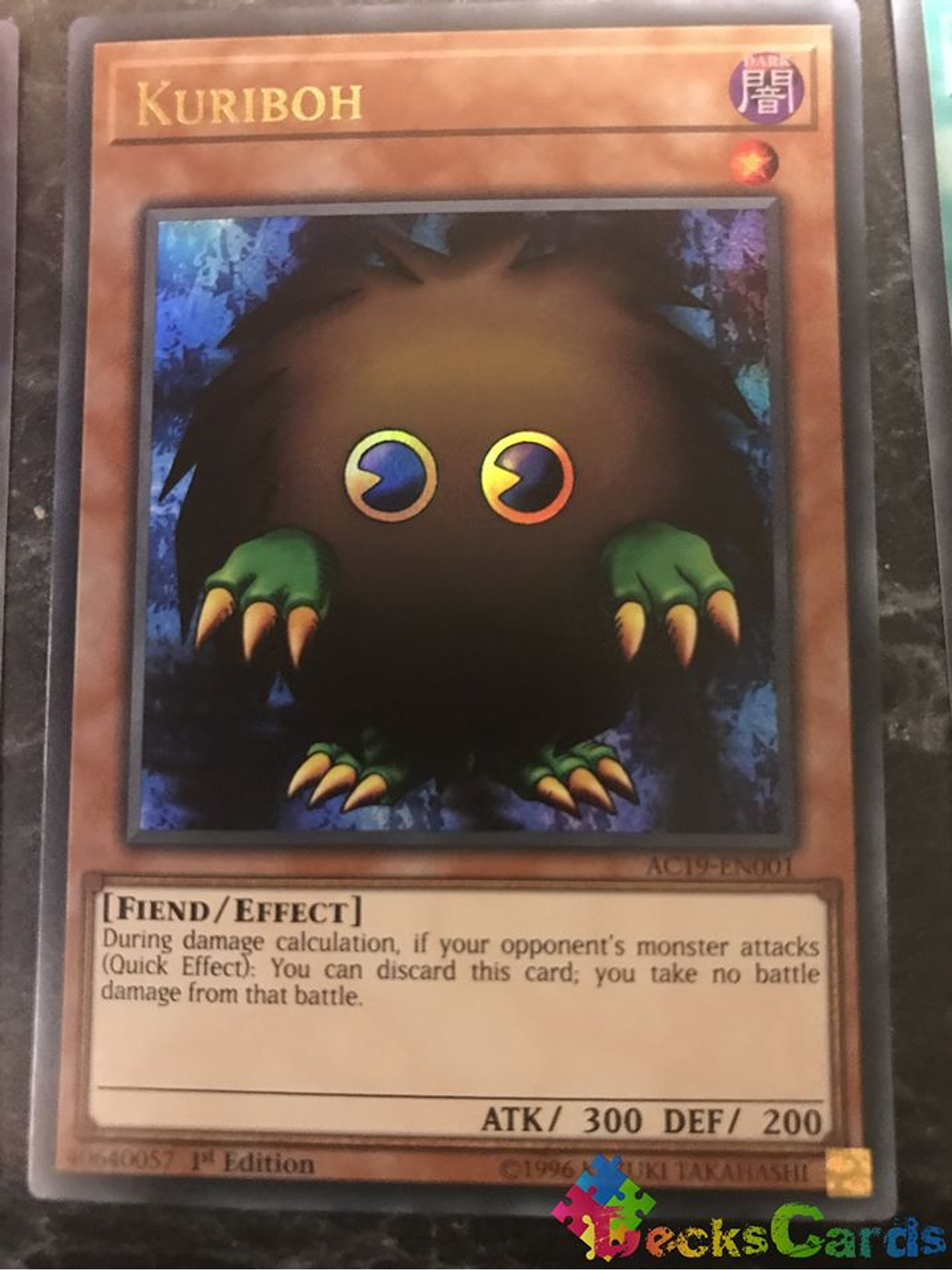 Kuriboh - AC19-EN001 - Ultra Rare 1st Edition 1