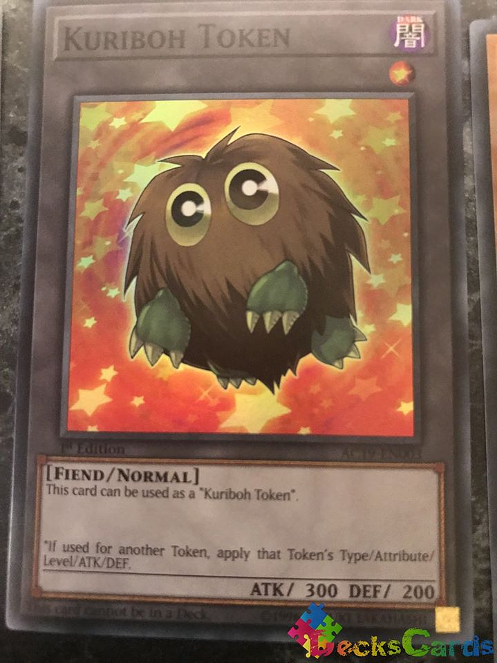 Kuriboh Token - AC19-EN003 - Super Rare 1st Edition 1