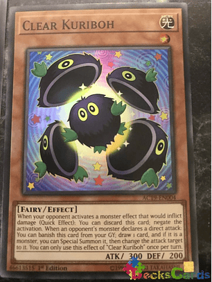 Clear Kuriboh - AC19-EN004 - Super Rare 1st Edition