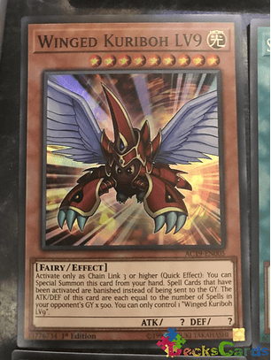 Winged Kuriboh LV9 - AC19-EN005 - Super Rare 1st Edition