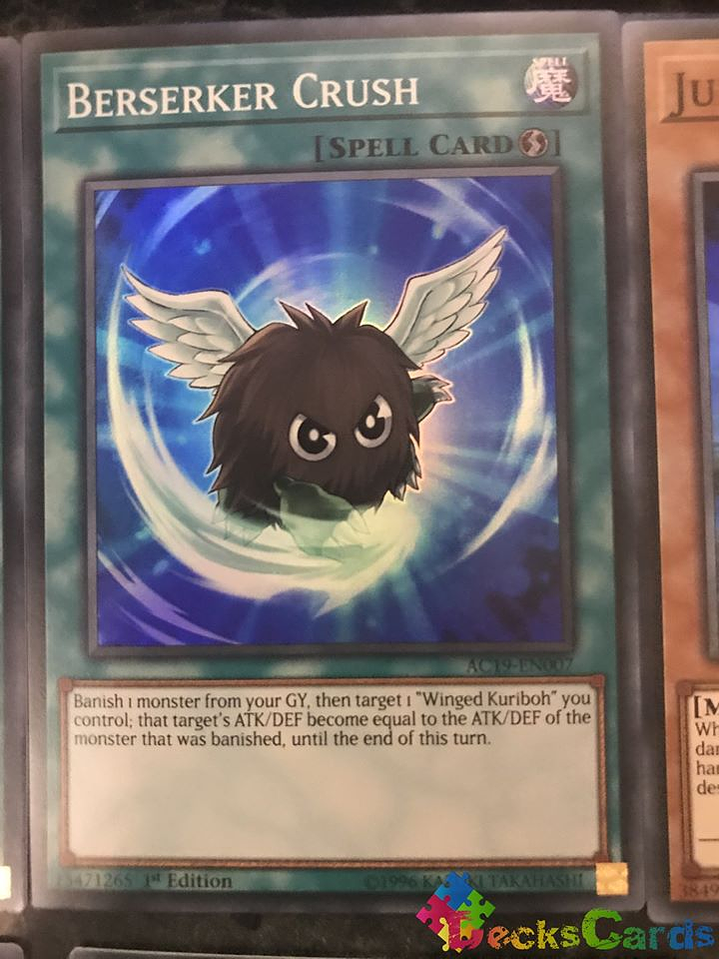 Berserker Crush - AC19-EN007 - Super Rare 1st Edition 1
