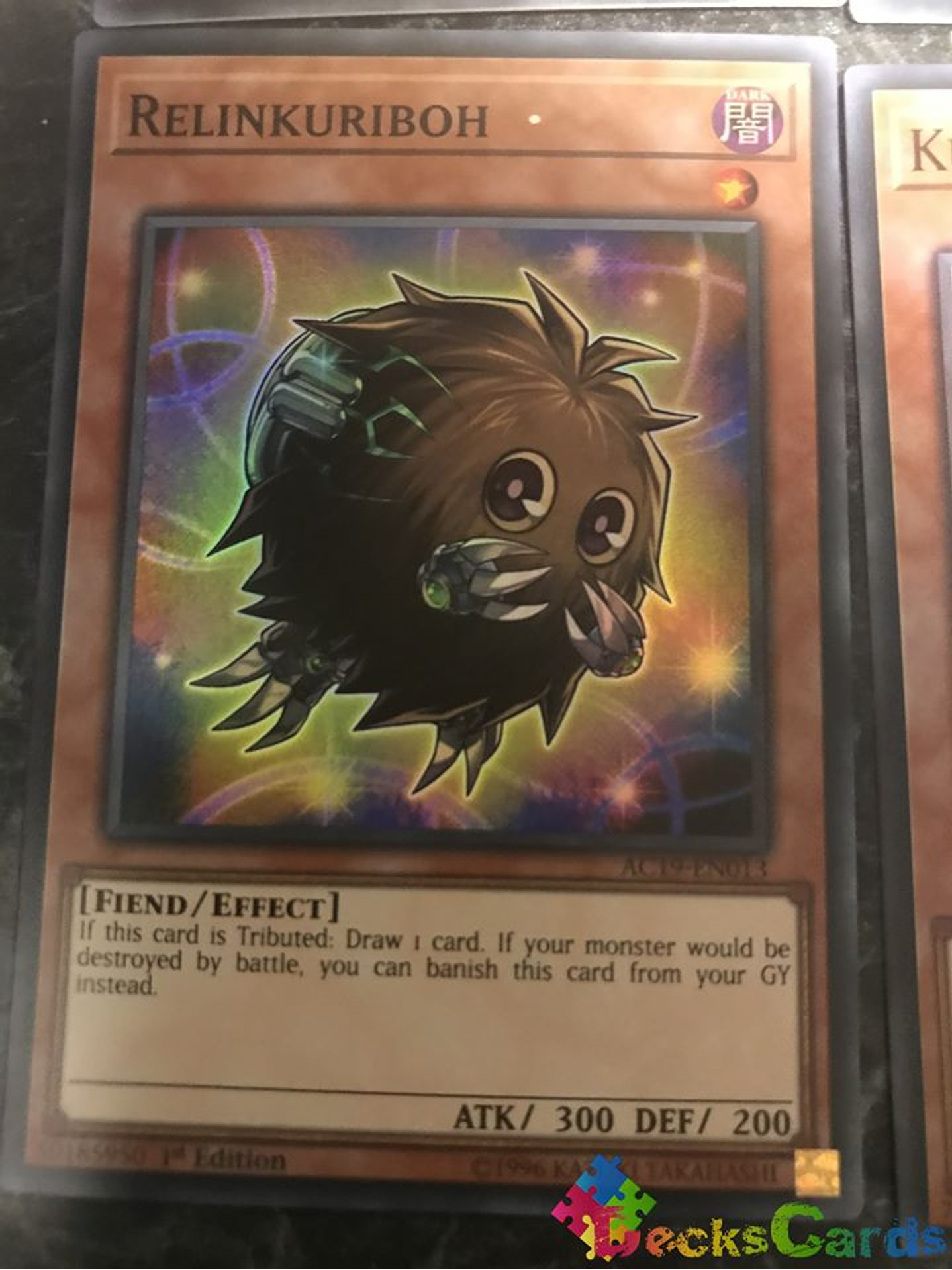 Relinkuriboh - AC19-EN013 - Super Rare 1st Edition 1