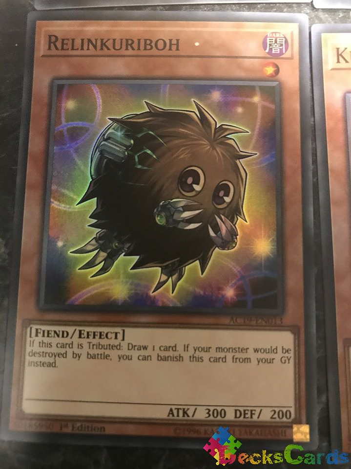 Relinkuriboh - AC19-EN013 - Super Rare 1st Edition 1