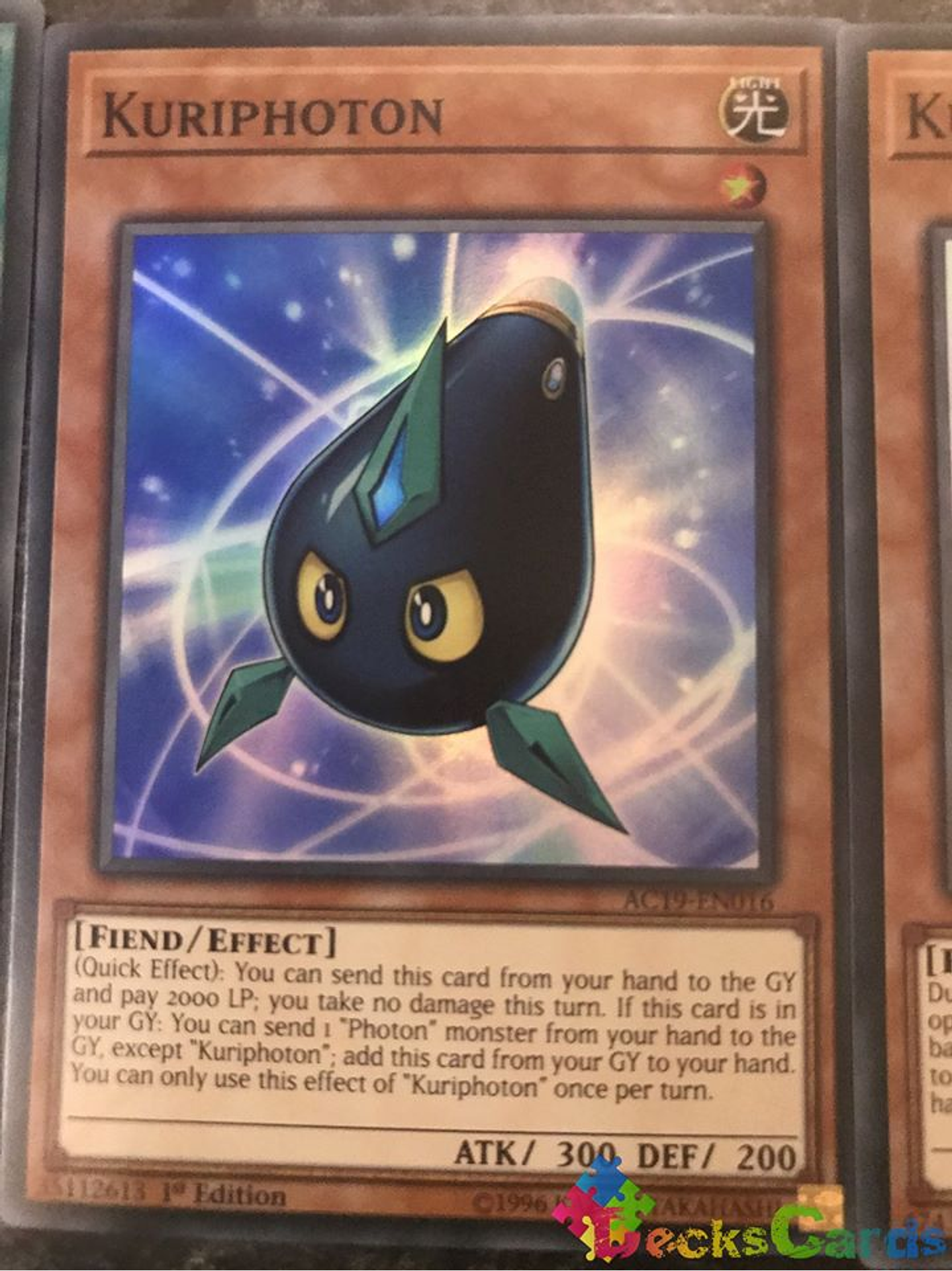 Kuriphoton - AC19-EN016 - Super Rare 1st Edition 1