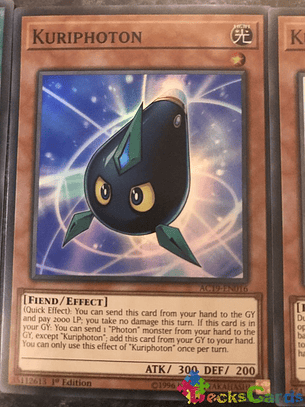 Kuriphoton - AC19-EN016 - Super Rare 1st Edition