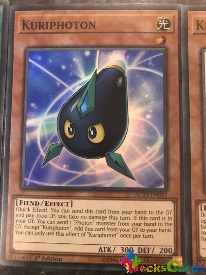 Kuriphoton - AC19-EN016 - Super Rare 1st Edition 1