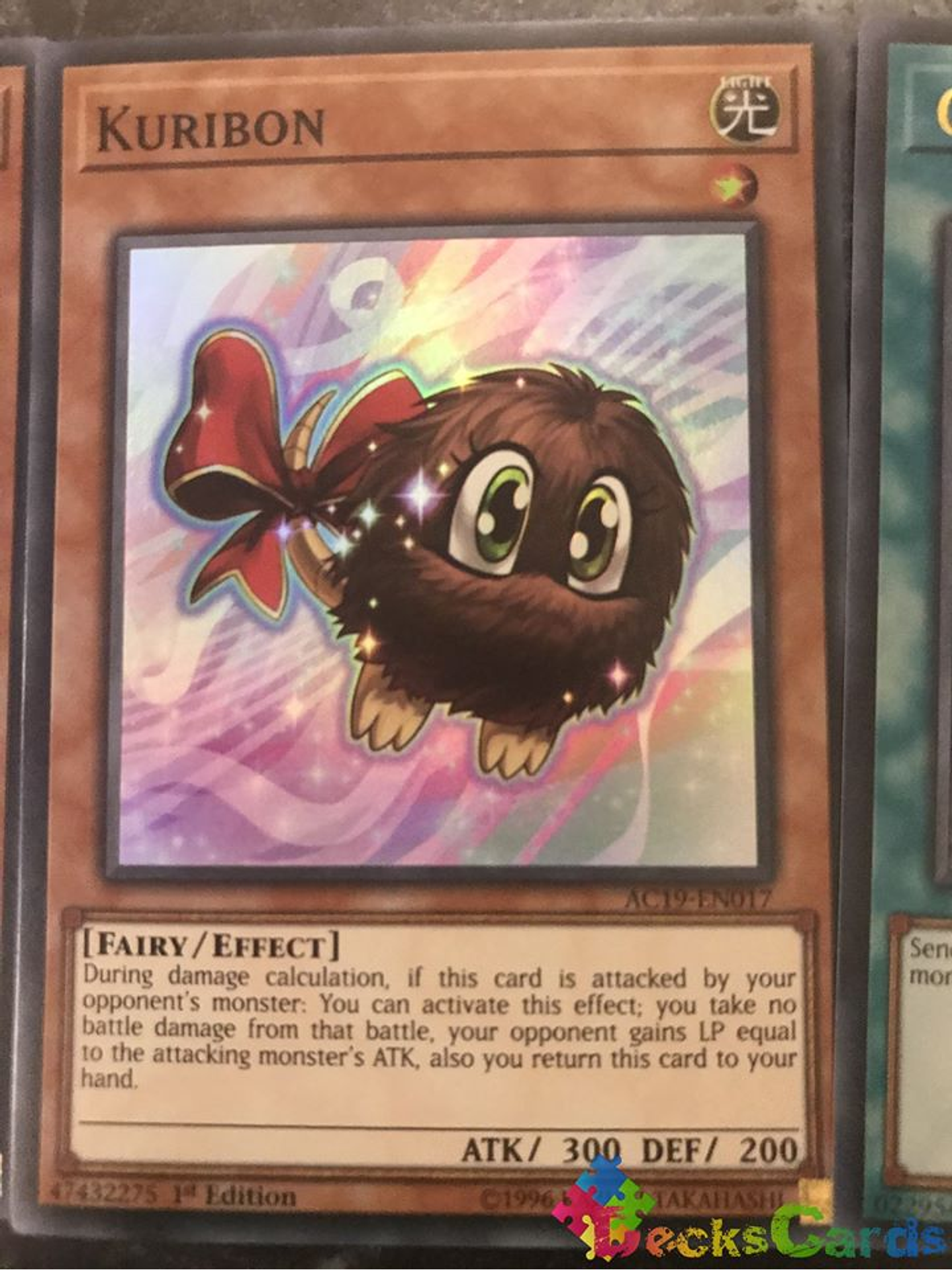 Kuribon - AC19-EN017 - Super Rare 1st Edition 1