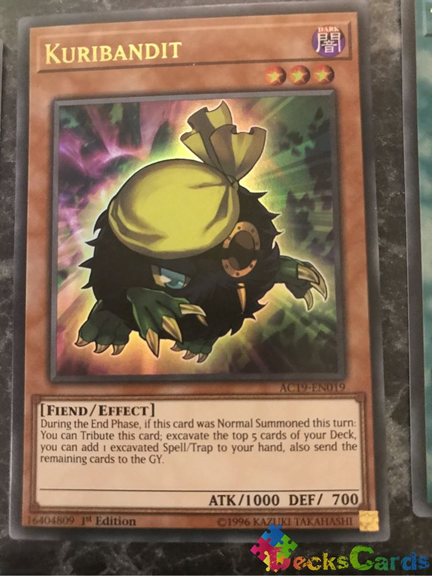 Kuribandit - AC19-EN019 - Ultra Rare 1st Edition 1