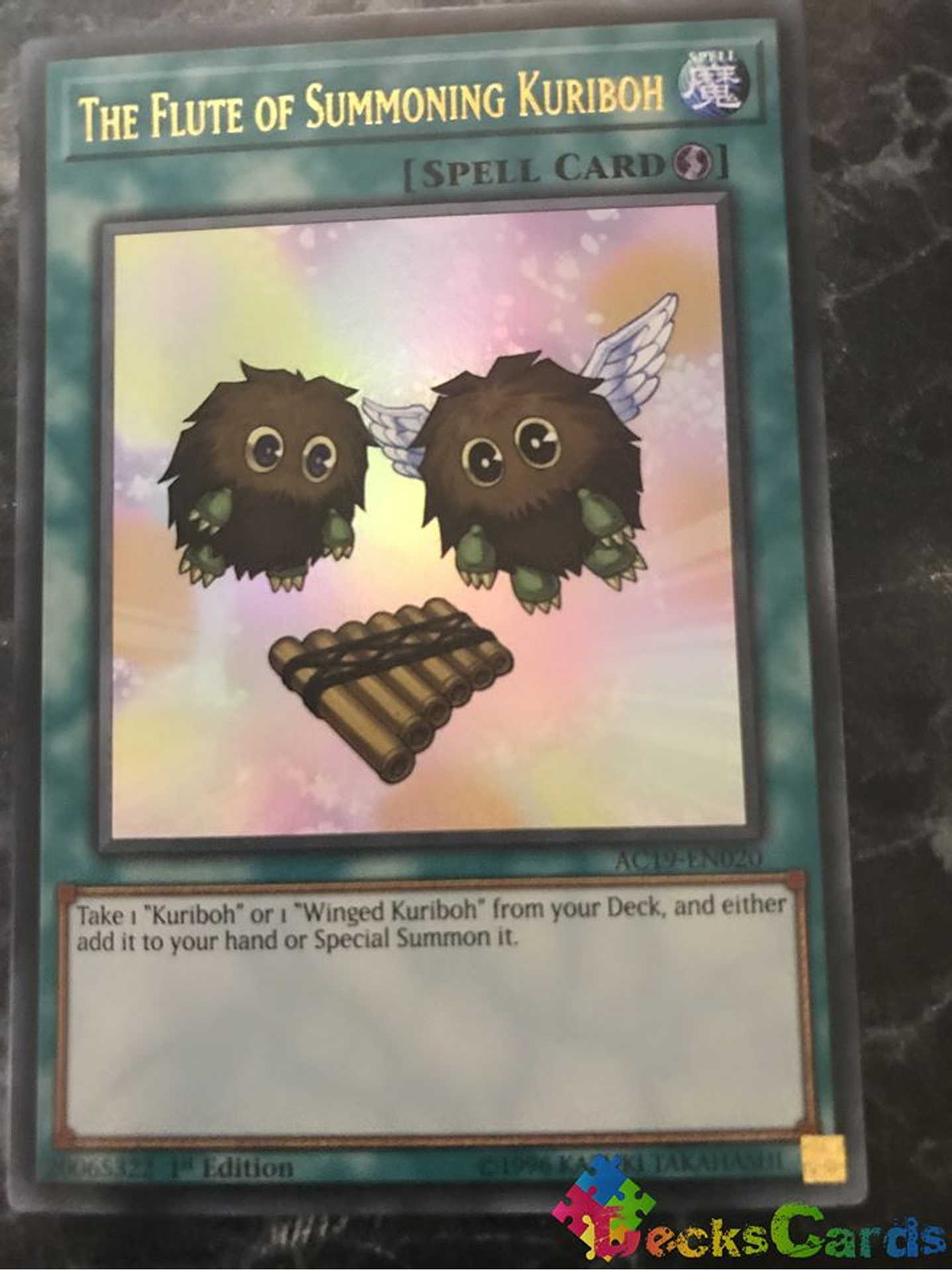 The Flute of Summoning Kuriboh - AC19-EN020 - Ultra Rare 1st Edition 1