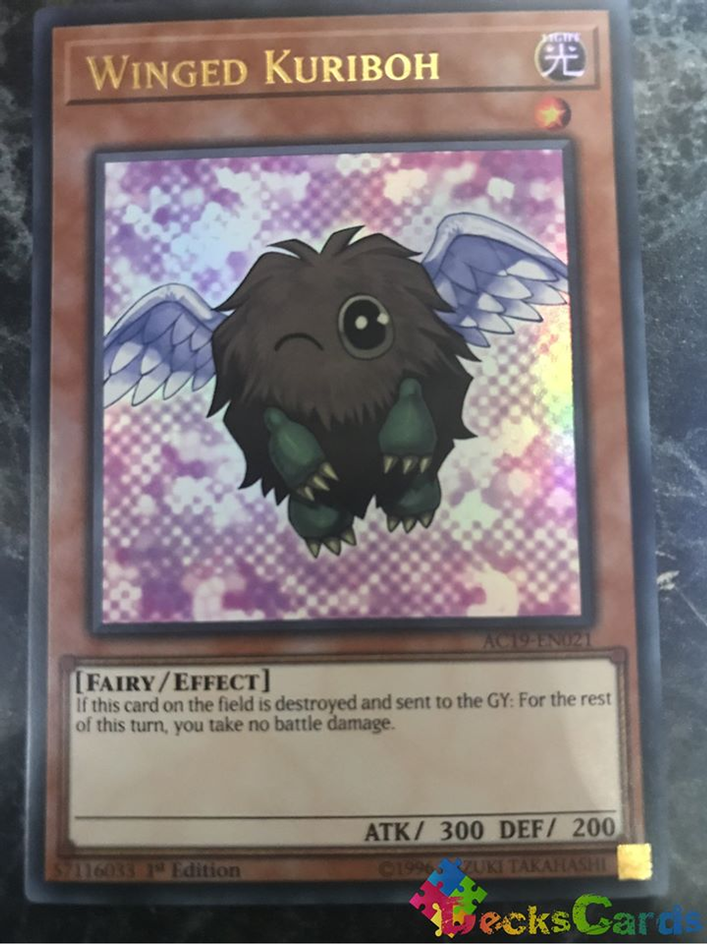 Winged Kuriboh - AC19-EN021 - Ultra Rare 1st Edition 1