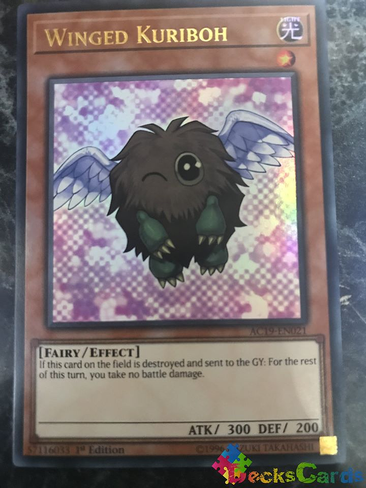 Winged Kuriboh - AC19-EN021 - Ultra Rare 1st Edition 1