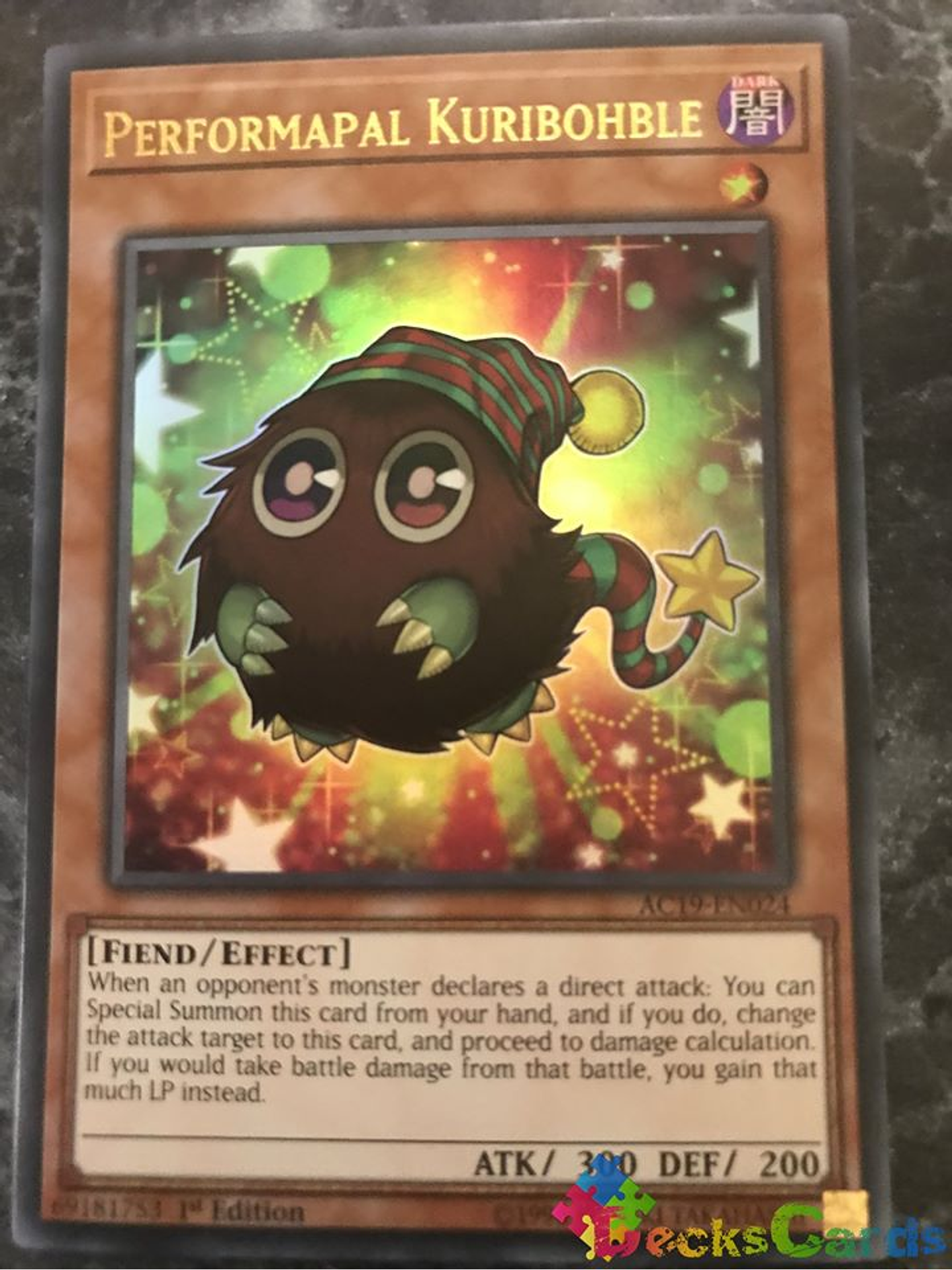 Performapal Kuribohble - AC19-EN024 - Ultra Rare 1st Edition 1