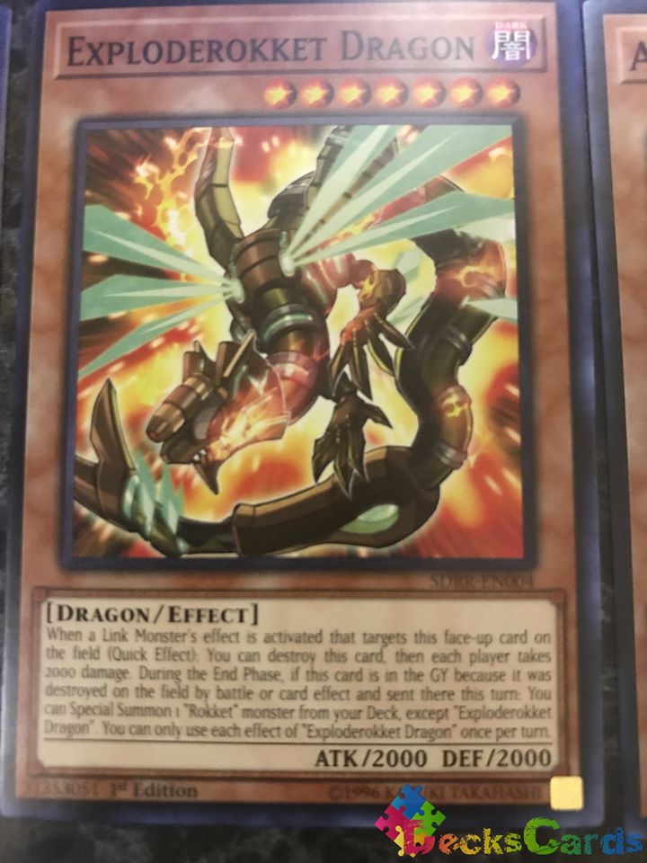 Exploderokket Dragon - SDRR-EN004 - Common 1st Edition