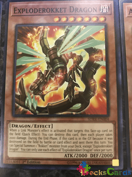 Exploderokket Dragon - SDRR-EN004 - Common 1st Edition