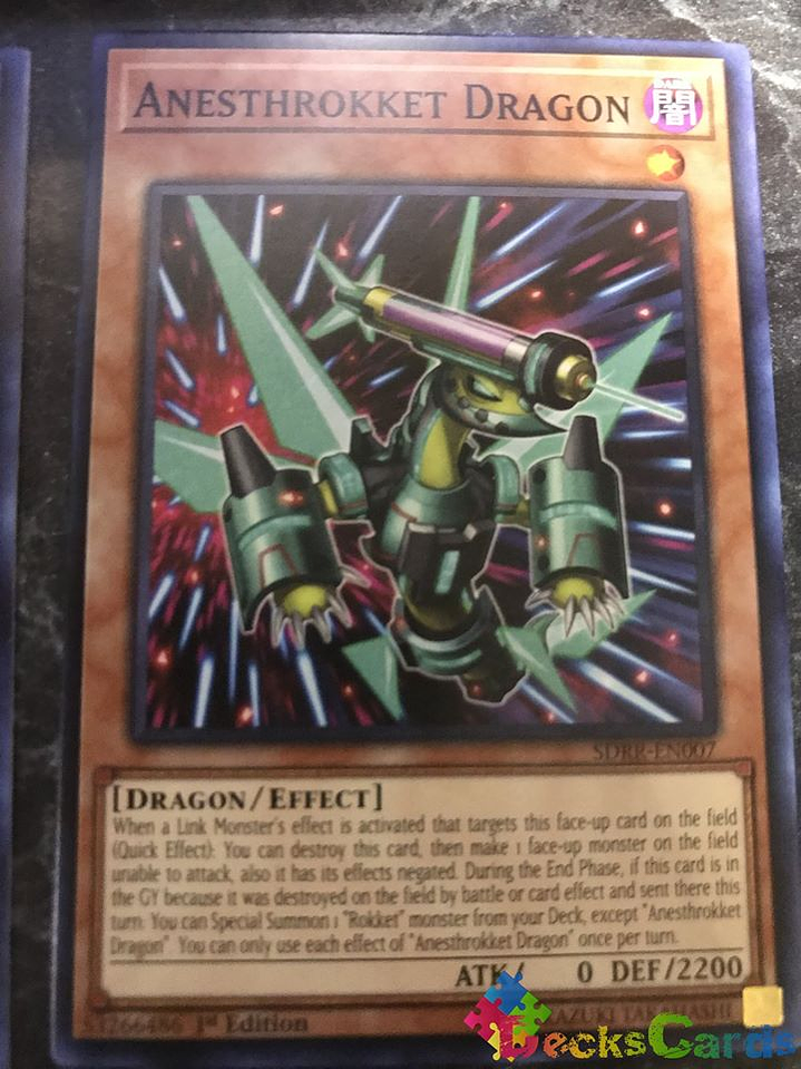 Anesthrokket Dragon - SDRR-EN007 - Common 1st Edition 1