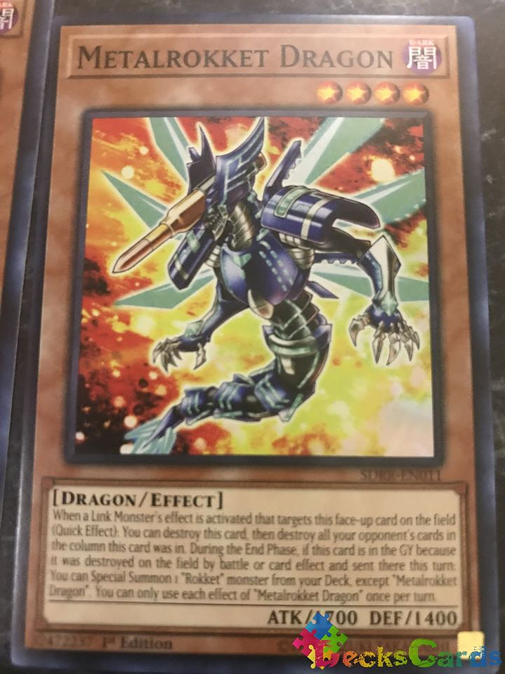 Metalrokket Dragon - SDRR-EN011 - Common 1st Edition 1