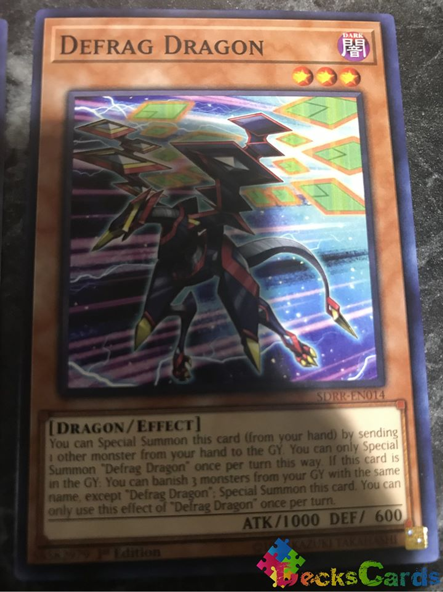 Defrag Dragon - SDRR-EN014 - Common 1st Edition 1