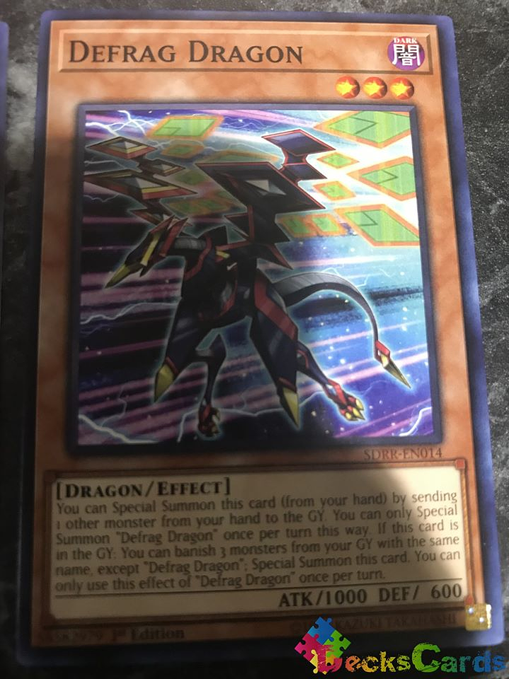 Defrag Dragon - SDRR-EN014 - Common 1st Edition 1