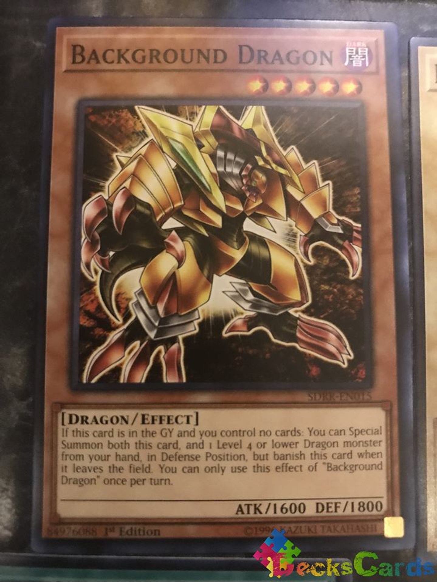 Background Dragon - SDRR-EN015 - Common 1st Edition 1