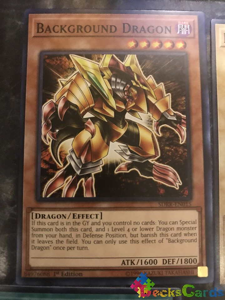 Background Dragon - SDRR-EN015 - Common 1st Edition 1