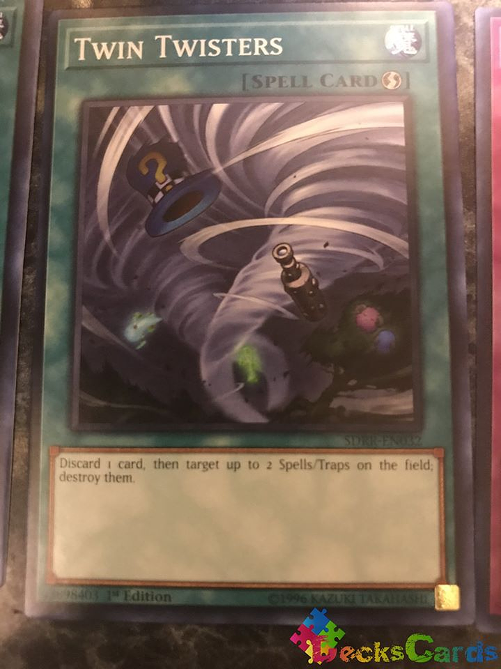 Twin Twisters - SDRR-EN032 - Common 1st Edition 1